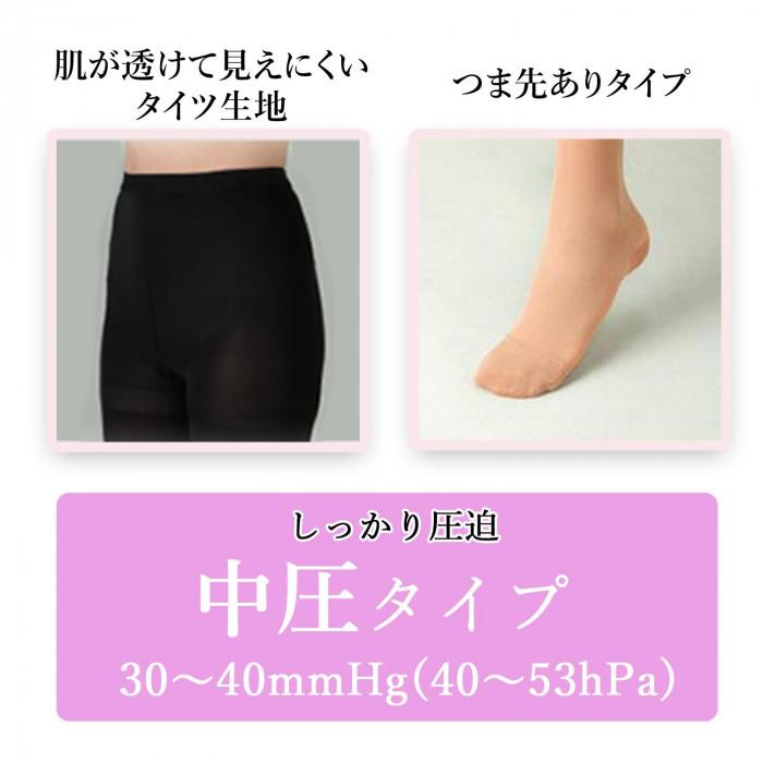 医療用 弾性ストッキング レックスフィット 厚手パンティストッキング