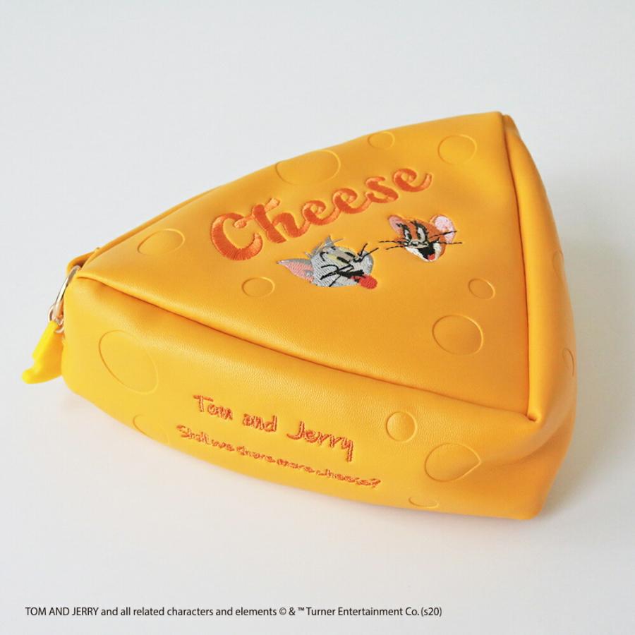 Tom Jerry トムとジェリー チーズポーチ コスメポーチ 小物入れ W Tj001 ユーアイエス 通販 Yahoo ショッピング