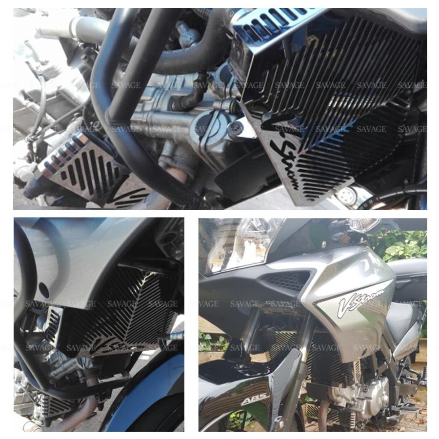 グリルガード 保護グリッド ラジエーター保護ガード オートバイ スズキ V-STROM 650 VSTROM DL650 2004-2006 2007 2008 2009 2010｜uitworld｜04