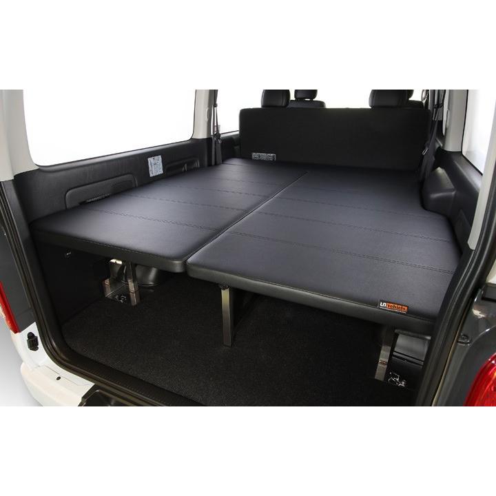 MULTIWAY BED 標準S-GL フォルド20mm標準ベッドvehicle MULTIWAY BED 標準S-GL フォルド 20mm ブラックハイエース スーパーGL