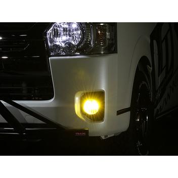 ハイエース 2色 切替式LEDフォグランプバルブPSX26 3型後期〜6型対応