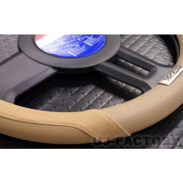 SPARCO/スパルコ スエードタイプ ベージュ ステアリングカバー（S