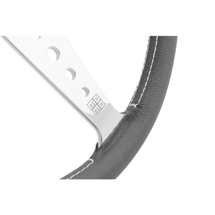 正規品 MOMO ステアリング ヘリテージライン カリフォルニアレザー 36φ