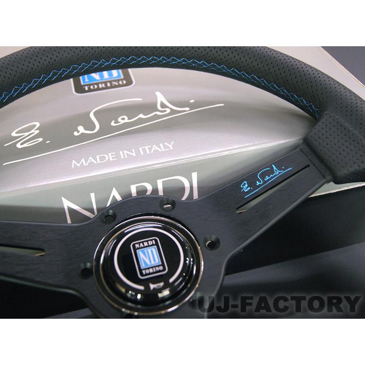 正規品 NARDI SPORTS TYPE A 340 ステアリング ブラックパンチング