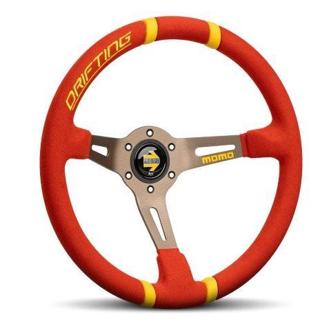 MOMO DRIFTING MICROFIBER マイクロファイバー ドリフティング RED