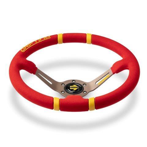 MOMO DRIFTING MICROFIBER マイクロファイバー ドリフティング RED