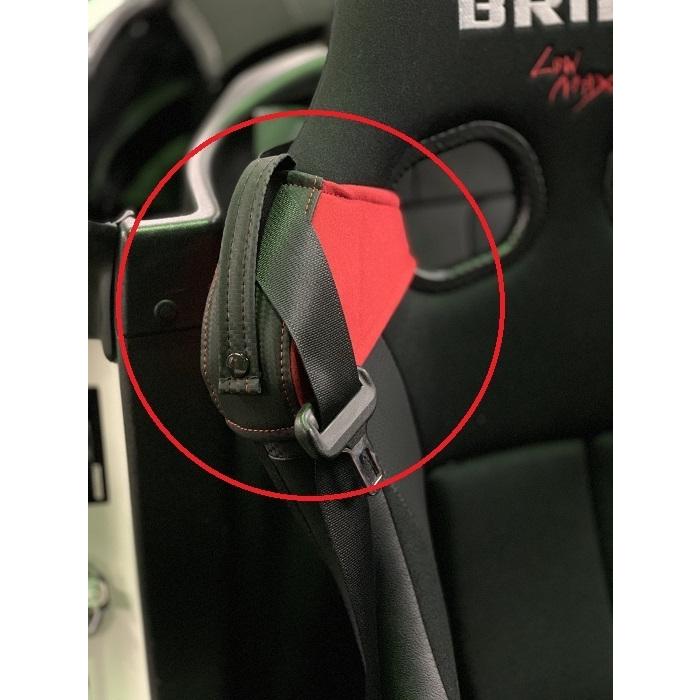 BRIDE ブリッド シートベルトガイド / ブラック (K26APO) BRIDEシート装着時に純正シートベルトを使いやすく｜uj-factory｜02