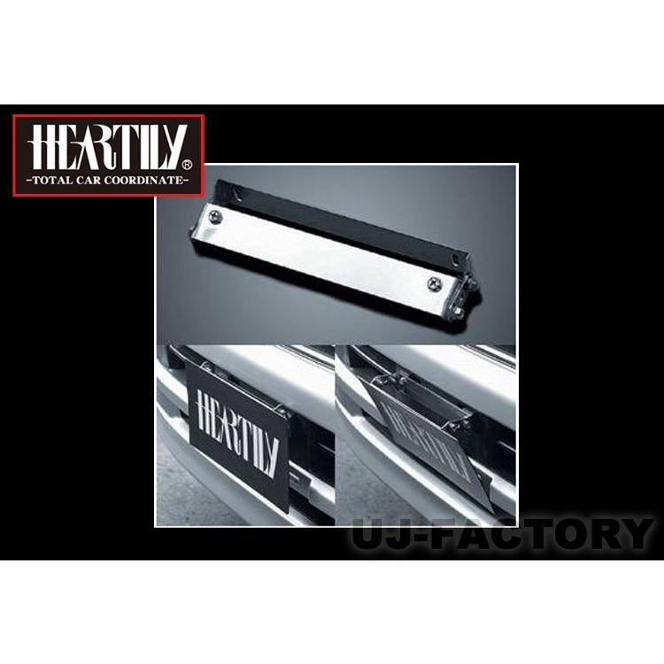 HEARTILY / ハーテリー】☆SUS304ステンレス採用！デモカーナンバー