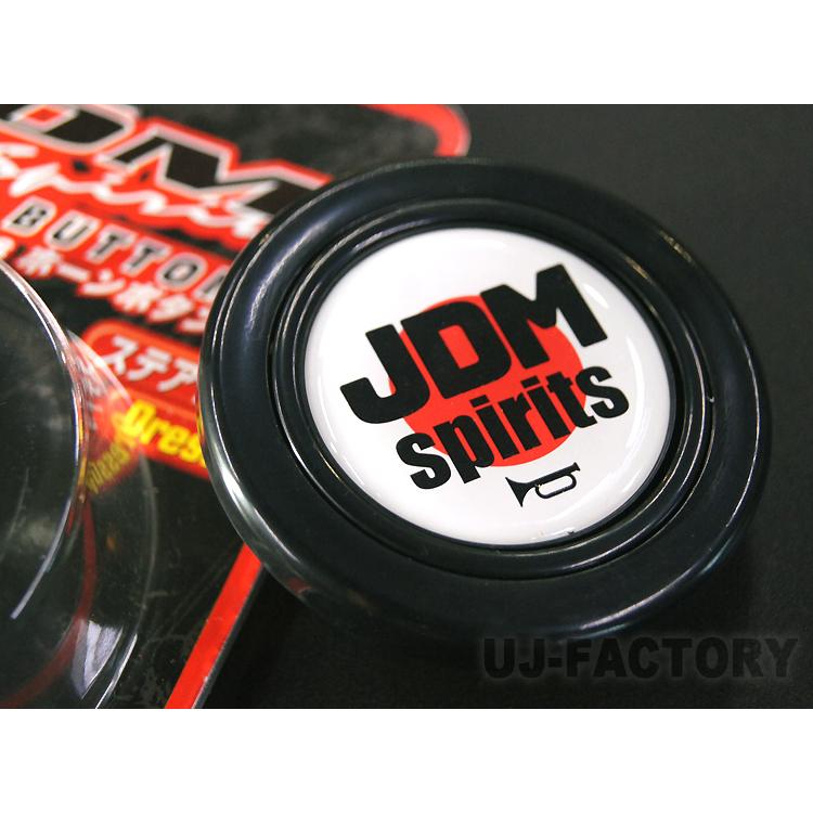 JDM Spirits】 ロゴ入りホーンボタン JHB-001 フォーチュン : 株式会社