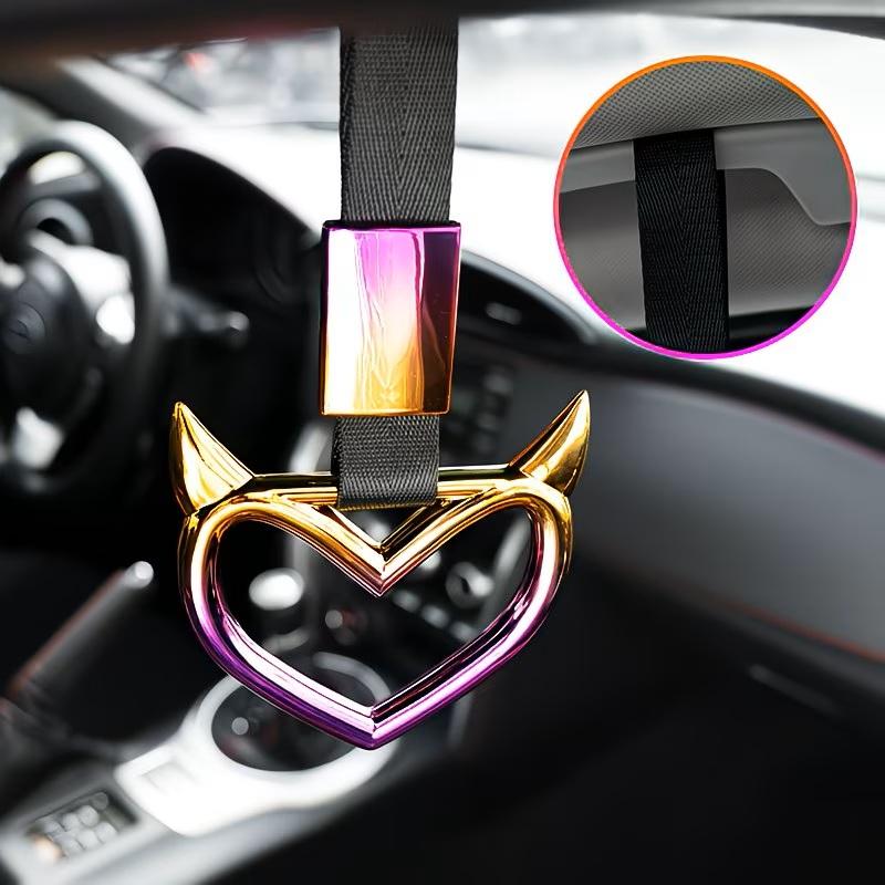 吊り革 吊り輪 旧車 チタンカラー / デビル 車内用 手ドレスアップ 1個