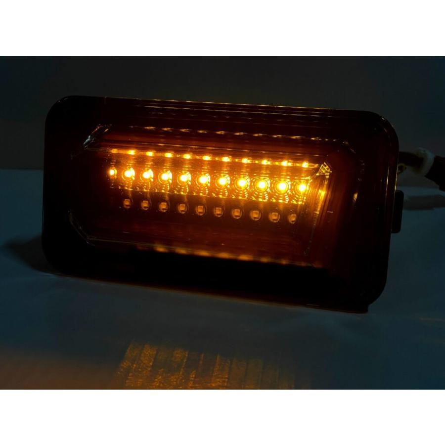 クリアワールド フルLEDテール 流れるウインカー インナーBK/レッド