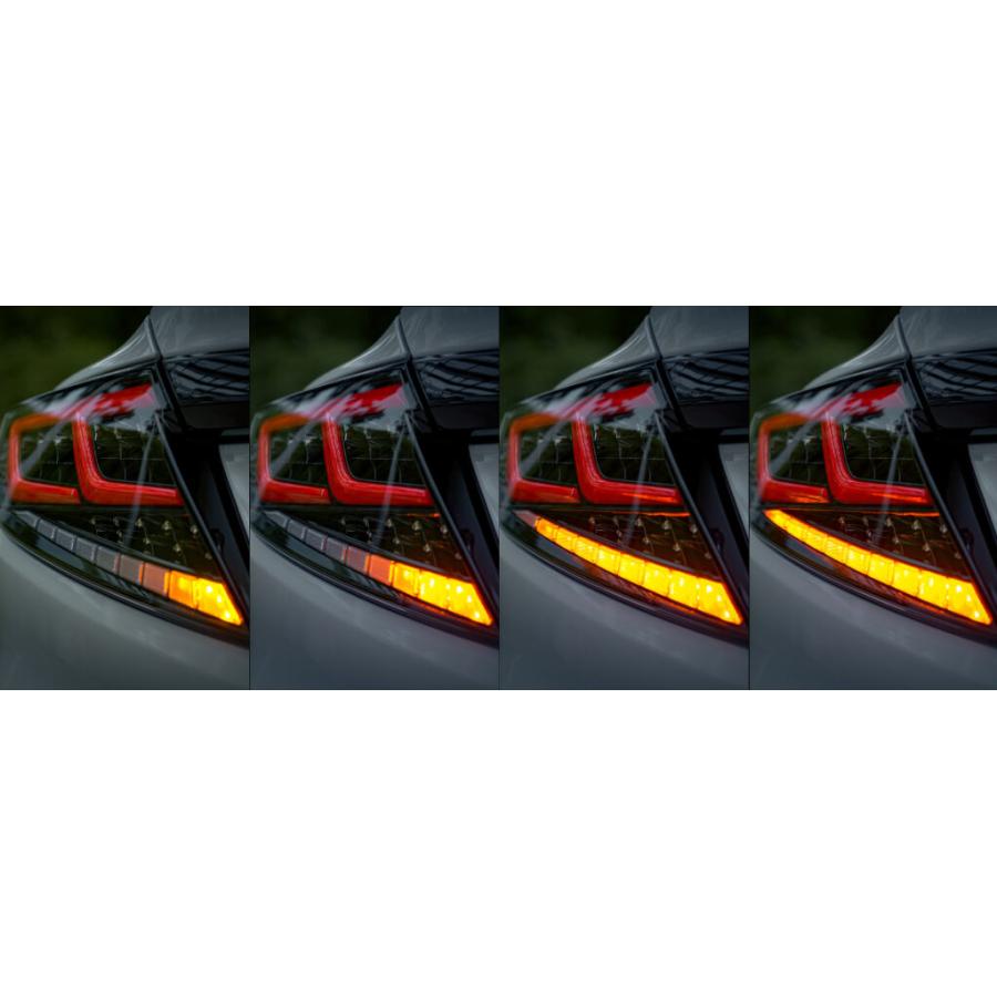 クリアワールド 流れるウインカー フルLED テールランプ SUBARU WRX S4