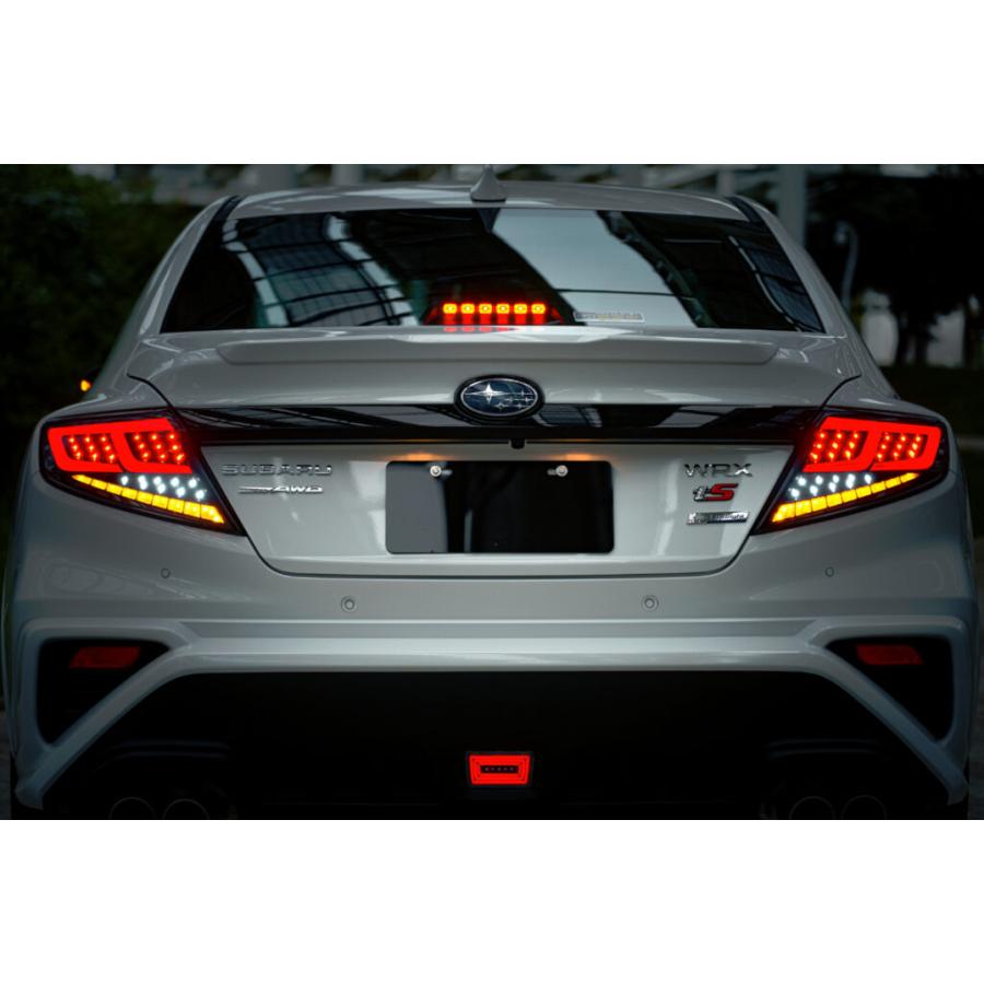 クリアワールド　WRX LEDテールランプ クリアワールド 流れるウインカー フルLED テールランプ SUBARU WRX S4
