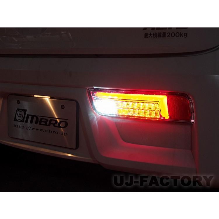 MBRO フルLEDサンダーテールランプ クリア/ホワイトチューブ 流れるウィンカー アルトターボRS HA36S (H27/3〜) STHA36-3LTSW-CCW-04_4