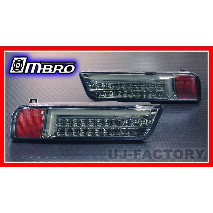 MBRO フルLEDサンダーテールランプ スモーク/ホワイトチューブ MBRO フルLEDサンダーテールランプ スモーク/ホワイトチューブ