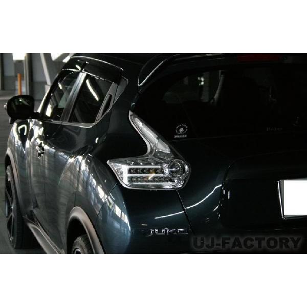 送料無料】日産 JUKE/ジューク F15 ☆LEDテールランプ☆ クローム
