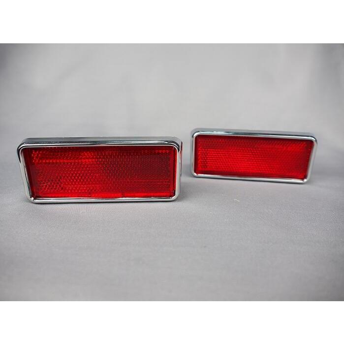 GC110ケンメリ 後期対応 リアリフレクター レッド GT-R純正タイプ