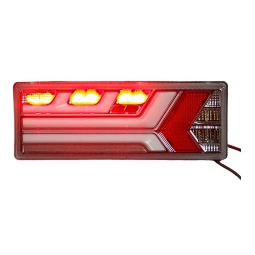 MBRO 積載車（汎用）24V専用LEDテール インナーレッド/クリアレンズ