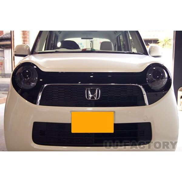 エヌワン ☆N-ONE用 ヘッドライトカバー ☆ イエロー 左右セット ホンダ N