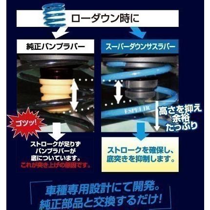 日産デイズルークス エスペリア ダウンサス＆ スーパーダウンサスラバーセット ESPELIR（エスペリア） スーパーダウンサスラバー ＜リア用＞ 日産