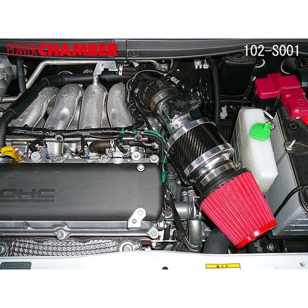 TOPFUEL/零1000】 パワーチャンバー TYPE-2 レッド スズキ