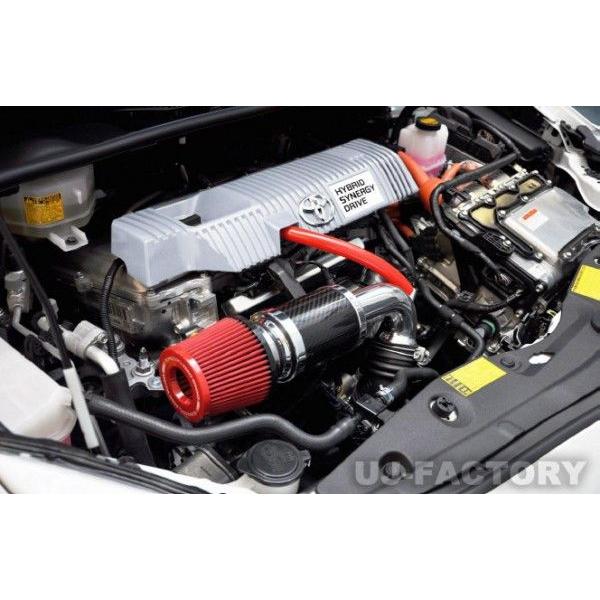 TOPFUEL/零1000】 パワーチャンバー TYPE-2 レッド トヨタ プリウス