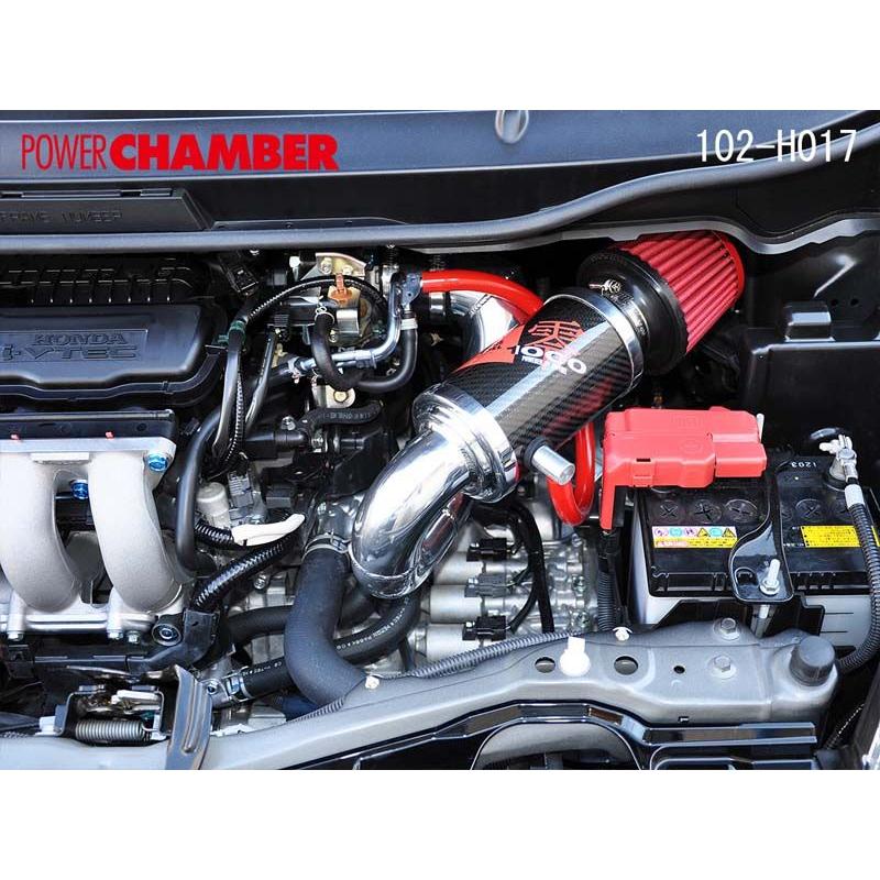TOPFUEL/零1000】 パワーチャンバー TYPE-2 ブルー フィットRS GE8/GE9 