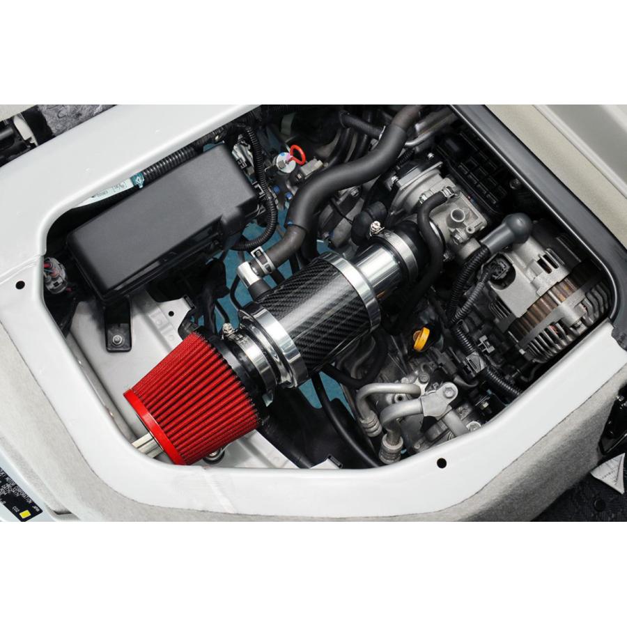 TOPFUEL/零1000】 パワーチャンバー軽自動車専用 レッド スズキ