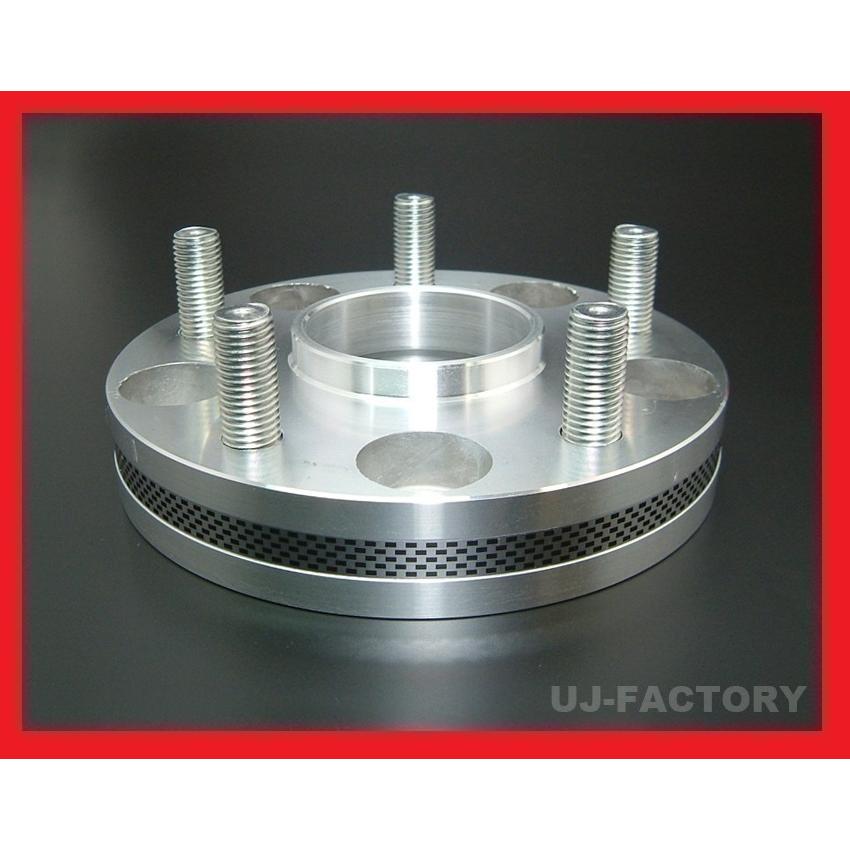 ワイドプロスペーサーWP5125-60T【Gタイプ】 FIC ワイドプロスペーサー ハブ一体型 《25mm PCD：114.3-5H P1.5 ハブ