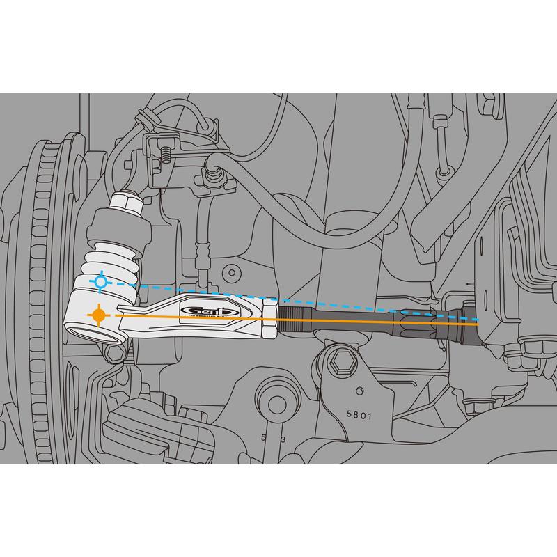 玄武 Genb バンプアジャストタイロッドエンド  キャラバン NV350 E26 (STE01C)の画像