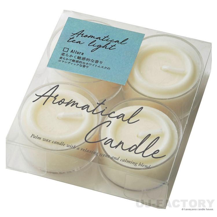 KAMEYAMA CANDLE】香りつき♪ ◇アロマティカルティーライト