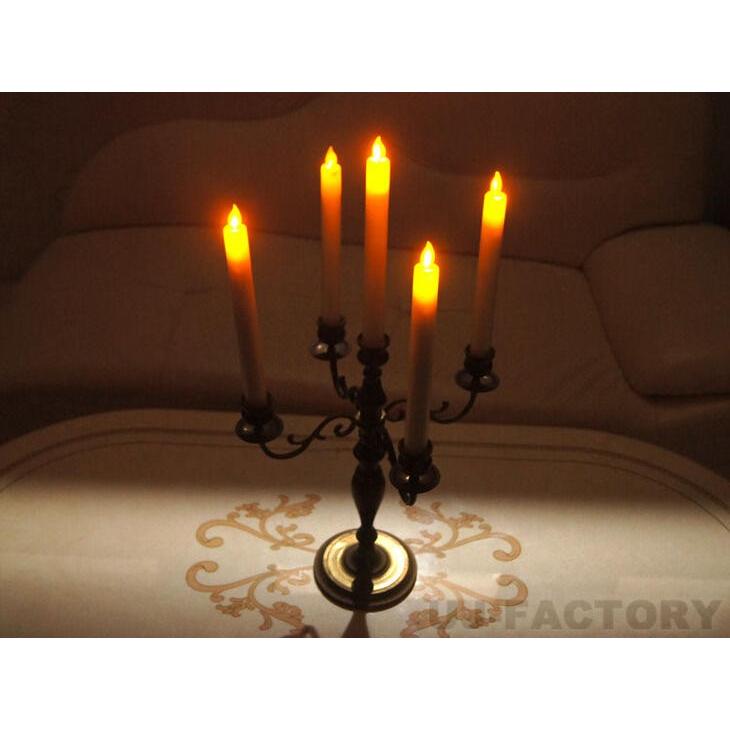 KAMEYAMA CANDLE】LEDキャンドル ◇ イルミネライトテーパー 2本セット