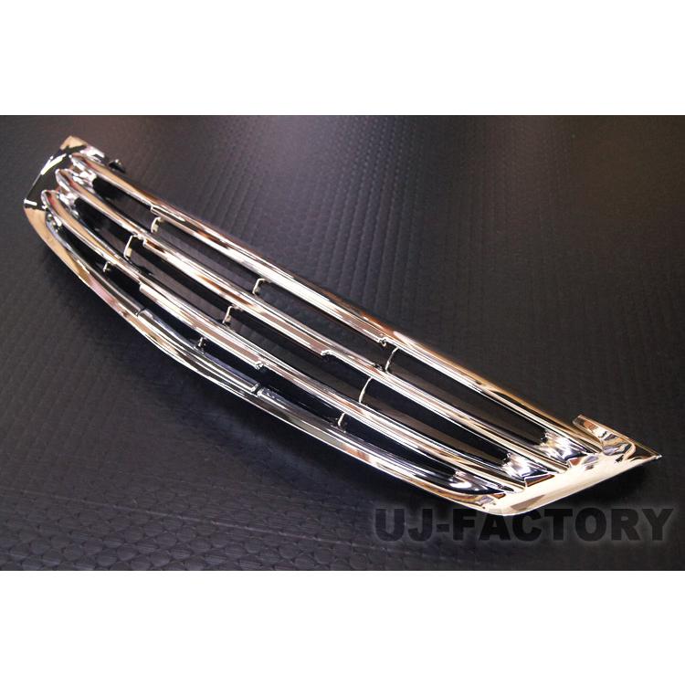 LUXX フロントグリル / マークレス・クロームメッキ HONDA オデッセイ