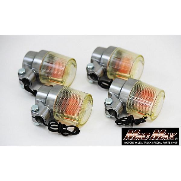 MAD MAX（マッド マックス） 汎用 丸型 ヨーロピアンウインカー 黄ばみ