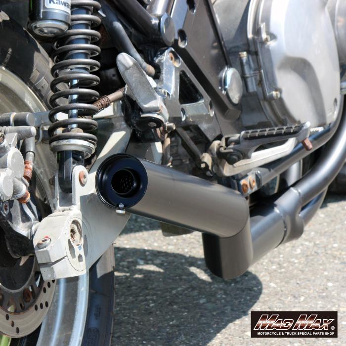 MAD MAX MADMAX KAWASAKI ゼファー1100/RS用 ショート管マフラー MAD MAX MADMAX KAWASAKI ゼファー1100/RS用 ショート管マフラー
