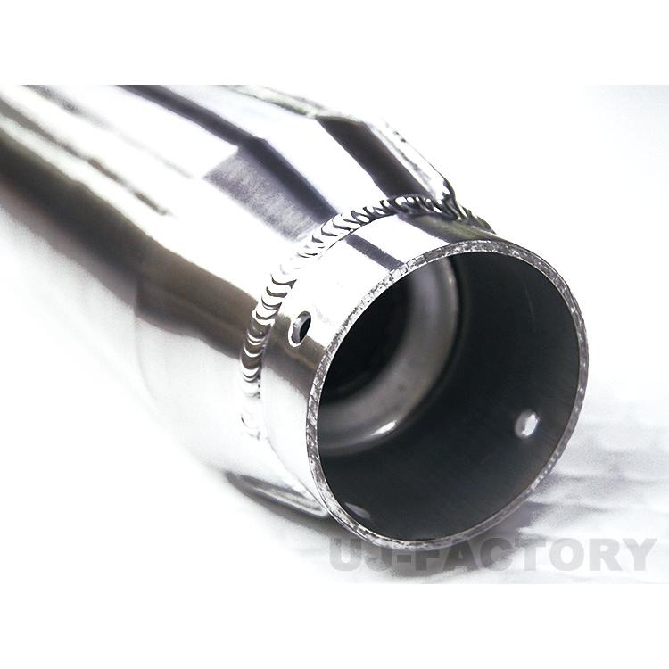 MAD MAX MADMAX 汎用 アルミ製 モナカ管サイレンサー 60φ (MM10