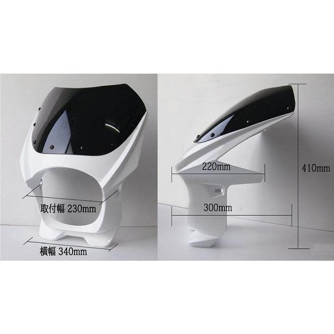 MAD MAX（マッド マックス） MADMAX 180φ 汎用ビキニカウル スクリーン