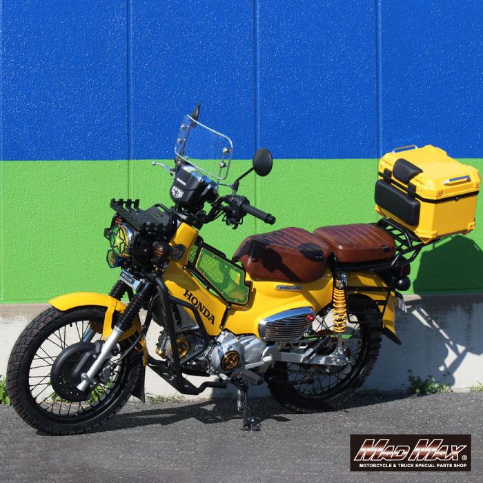 MAD MAX（マッド マックス） 汎用 風防ショートサイズ クリア/メッキ
