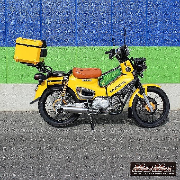 MAD MAX Mr Quick製 ホンダ スーパーカブ110 (JA10/JA44/JA59) カスタムシングルシート ブラウン (MR19-CC23-02) マッドマックス_6