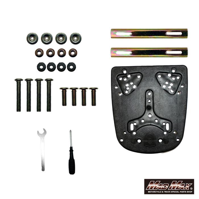 MAD MAX（マッド マックス） バイク用 リアボックス ボムちゃん 33L