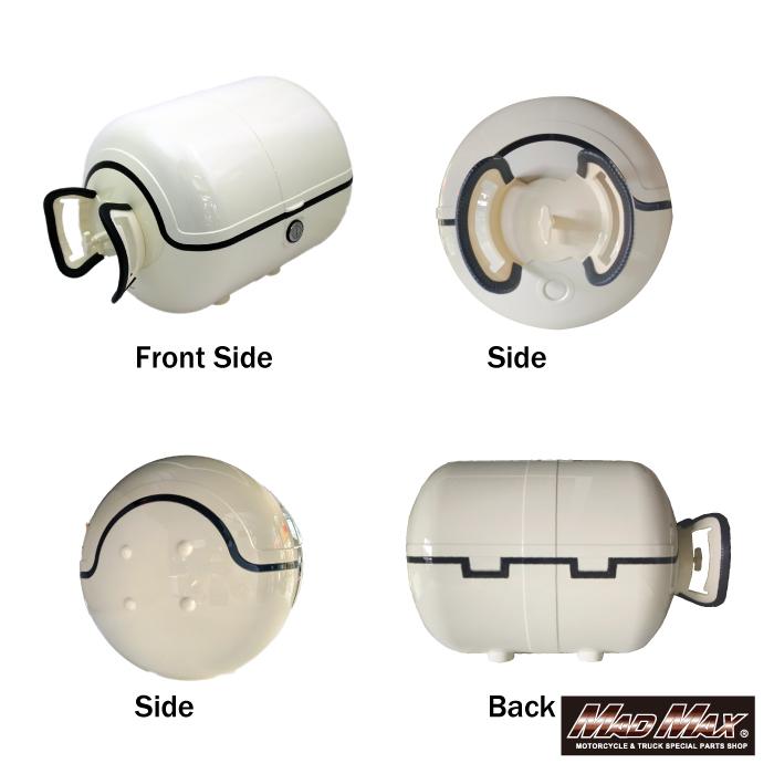 MAD MAX（マッド マックス） バイク用 リアボックス ボムちゃん 33L