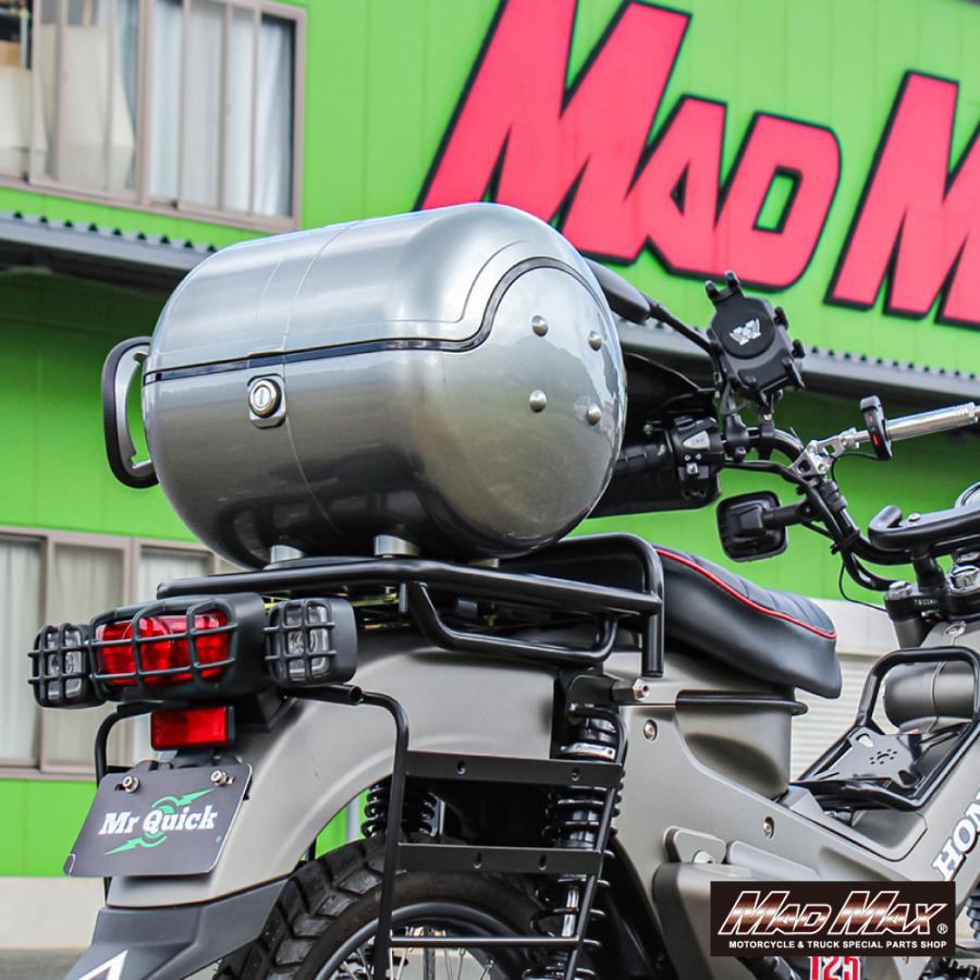 MAD MAX（マッド マックス） バイク用 リアボックス ボムちゃん 33L