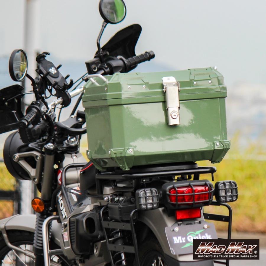 MAD MAX（マッド マックス） オートバイ用 リアボックス THE SQUARE