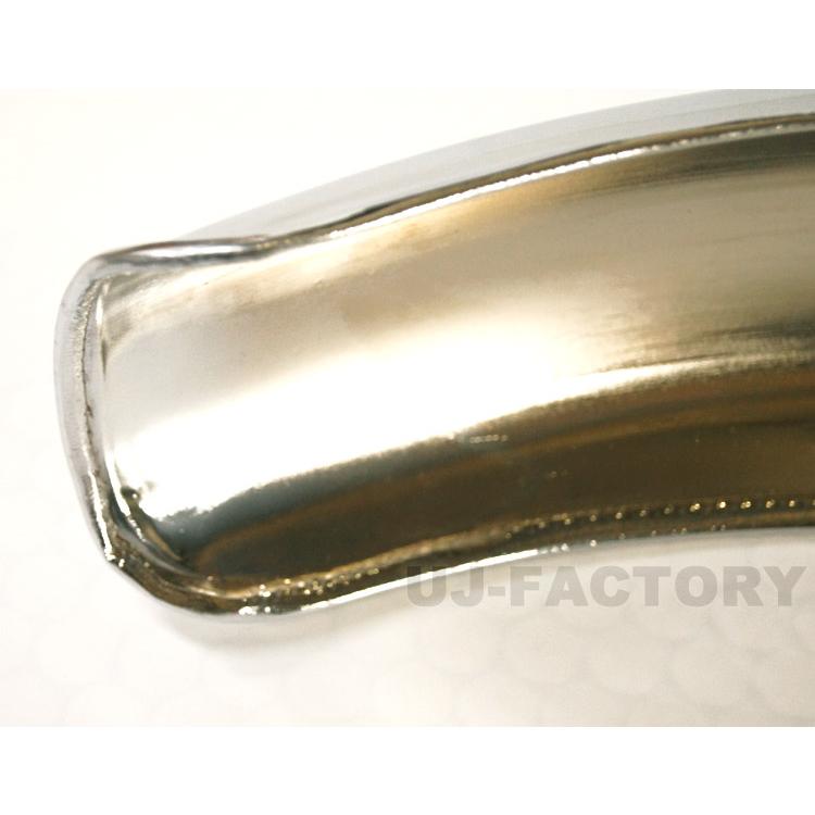 MRS スチール製 クロームメッキ フロントフェンダー KAWASAKI Z1/Z2 MRS-K-B001 エムテックの画像
