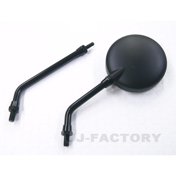 MRS バイク用 KAWASAKI Z1/Z2 Multi ZIIミラー ブラック ×2本 MRS バイク用 KAWASAKI Z1/Z2 Multi ZIIミラー ブラック ×2本