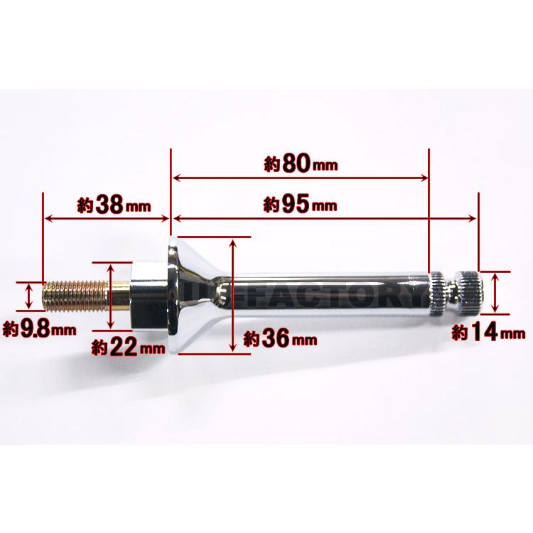 MRS KAWASAKI Z1/Z2 フロント＋リア用 ウインカーステー 純正タイプ 1台分 MRS-IM-WKS1LR＋MRS-IM-WKS1LF｜uj-factory｜05