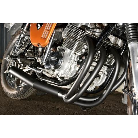 MRS ハンドメイドショート管 HONDA CB750Four K0-K6 ブラック MRS ハンドメイドショート管 HONDA CB750Four K0-K6 ブラック