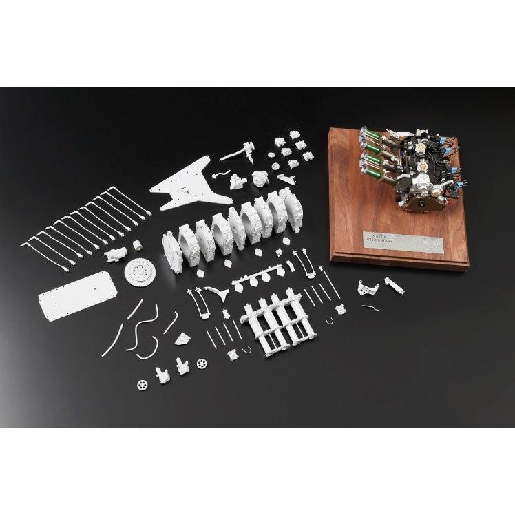 【MZ Racing/限定商品】マツダ R26B (MAZDA R26B) 4ローターレーシングロータリーエンジン（1/6スケール） 高い完成 ...