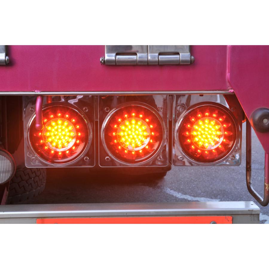 花魁JAPAN 花魁 JAPAN 46LED ウインカータイプ レッド/クリア 花魁JAPAN 花魁 JAPAN 46LED ウインカータイプ レッド/クリア