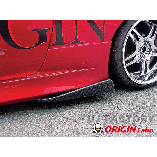 ORIGIN Labo. 汎用・サイドアンダーカナード FRP製 Lサイズ 左右セット